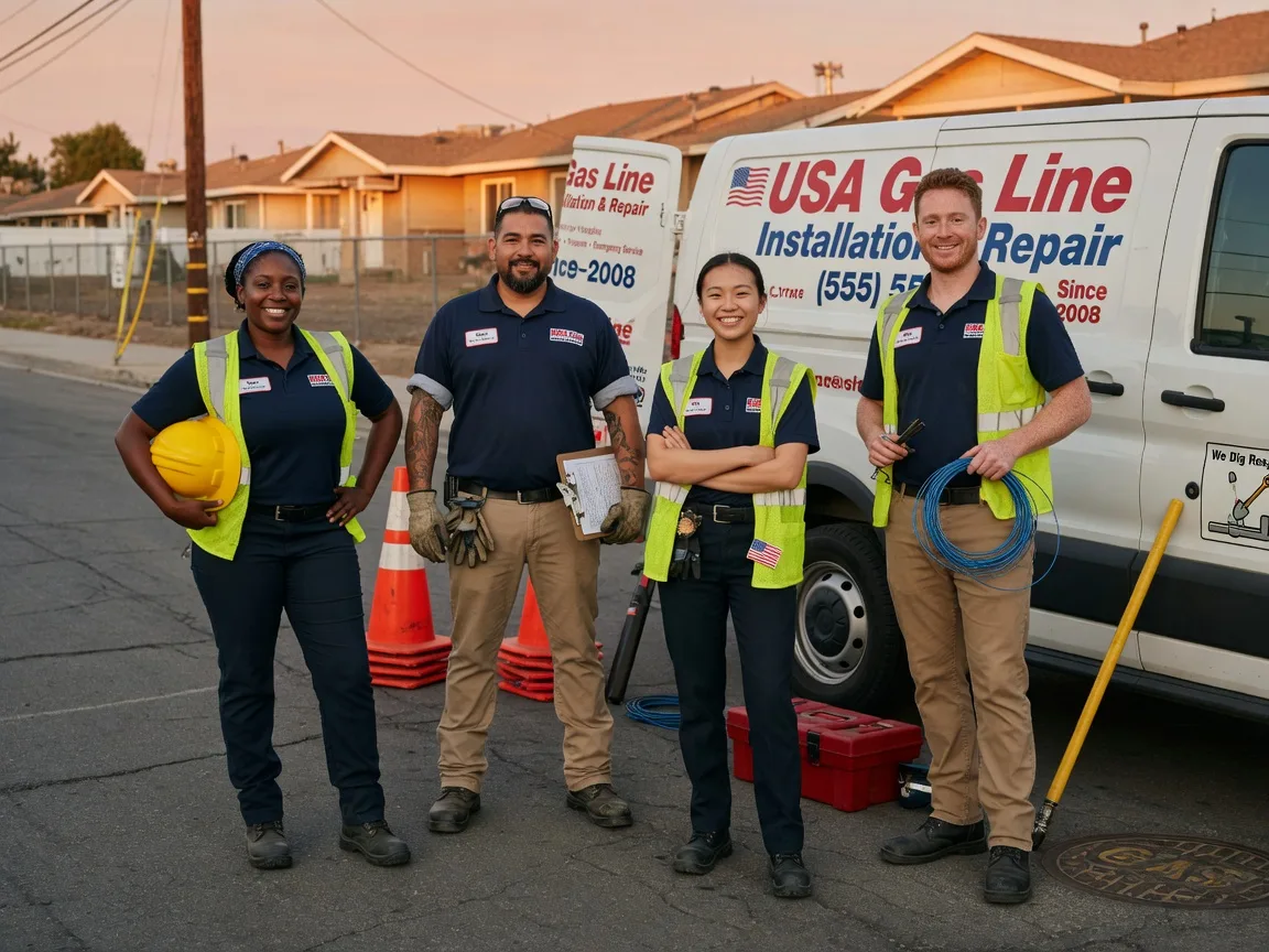 Gas Line Installation company in Saint Marys City, MD
